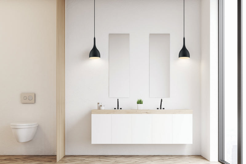 Nuvo Lighting 60-7086 One Light Pendant, Matte Black