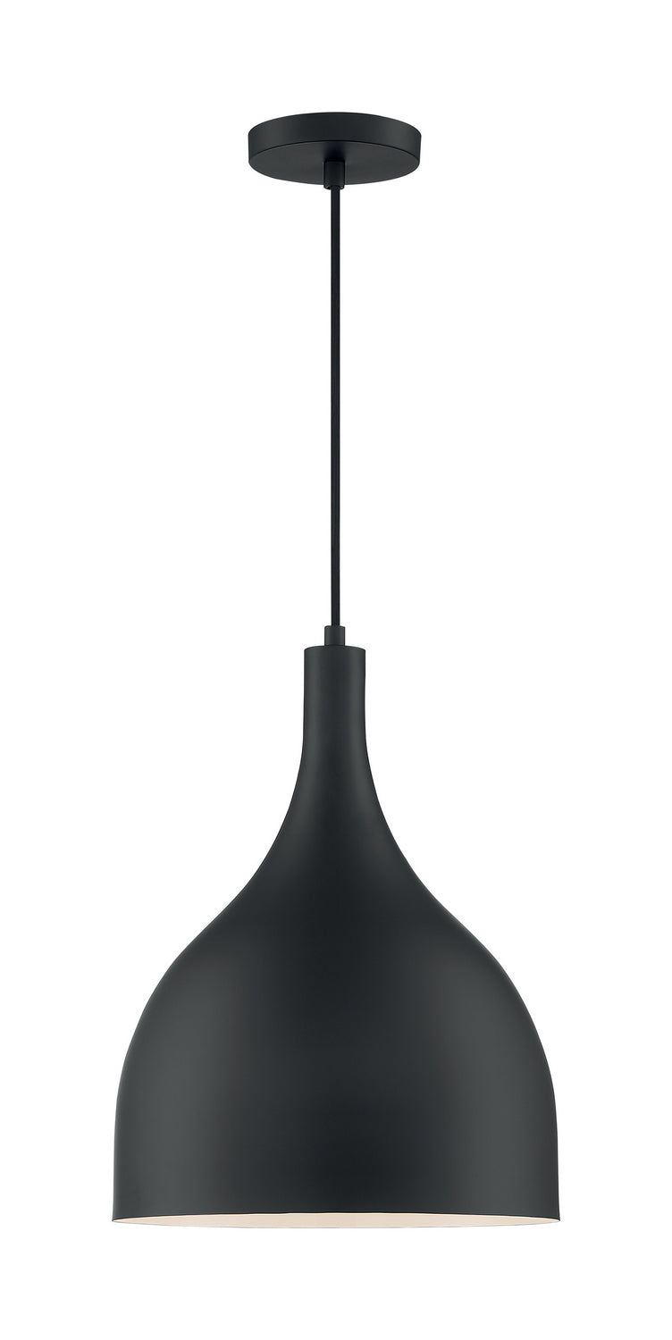 Nuvo Lighting 60-7087 One Light Pendant, Matte Black