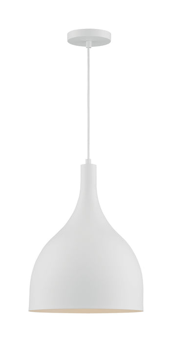 Nuvo Lighting 60-7097 One Light Pendant, Matte White