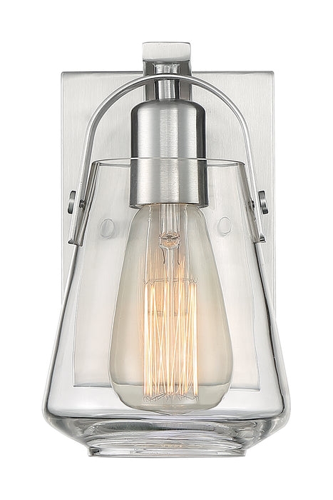 Nuvo Lighting 60-7111 One Light Vanity, Brushed Nickel