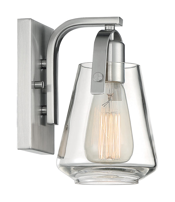 Nuvo Lighting 60-7111 One Light Vanity, Brushed Nickel