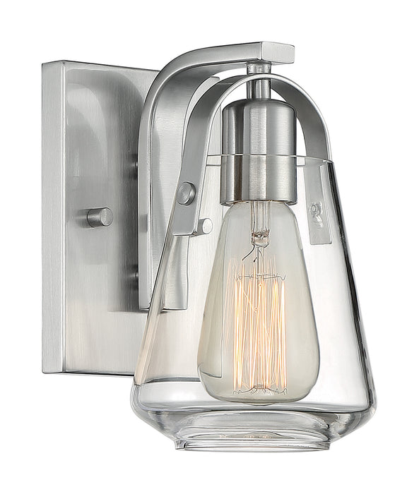 Nuvo Lighting 60-7111 One Light Vanity, Brushed Nickel