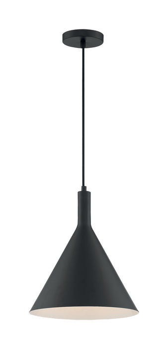 Nuvo Lighting 60-7128 One Light Pendant, Matte Black