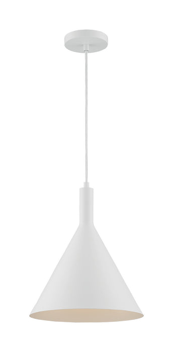 Nuvo Lighting 60-7138 One Light Pendant, Matte White