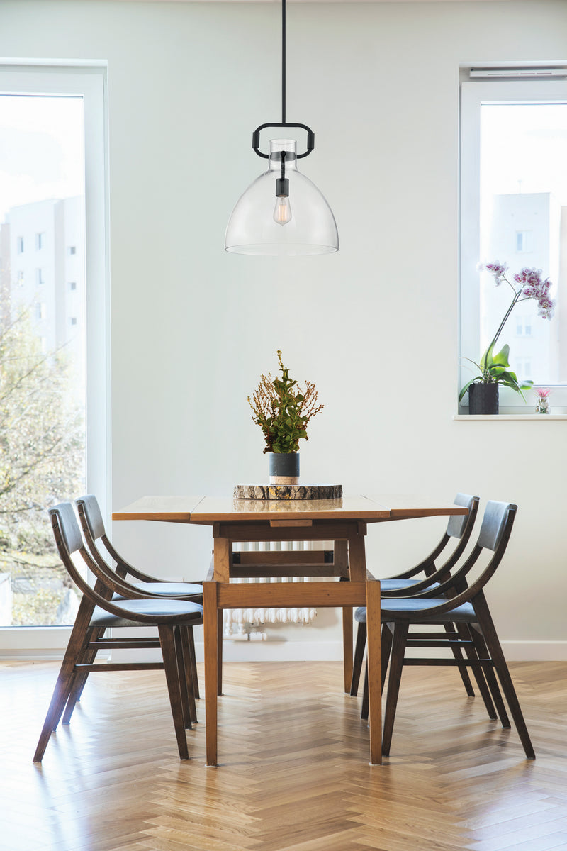 Nuvo Lighting 60-7142 One Light Pendant, Burnished Brass
