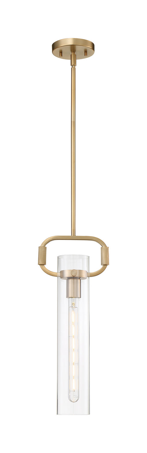 Nuvo Lighting 60-7143 One Light Pendant, Burnished Brass