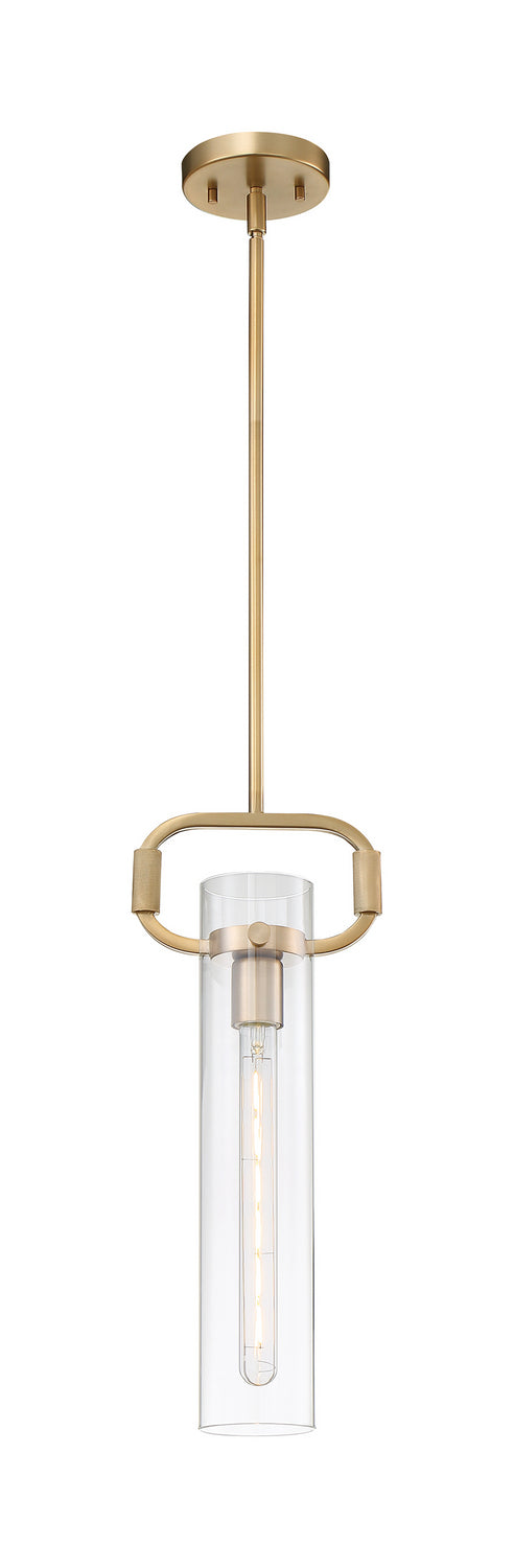 Nuvo Lighting 60-7143 One Light Pendant, Burnished Brass