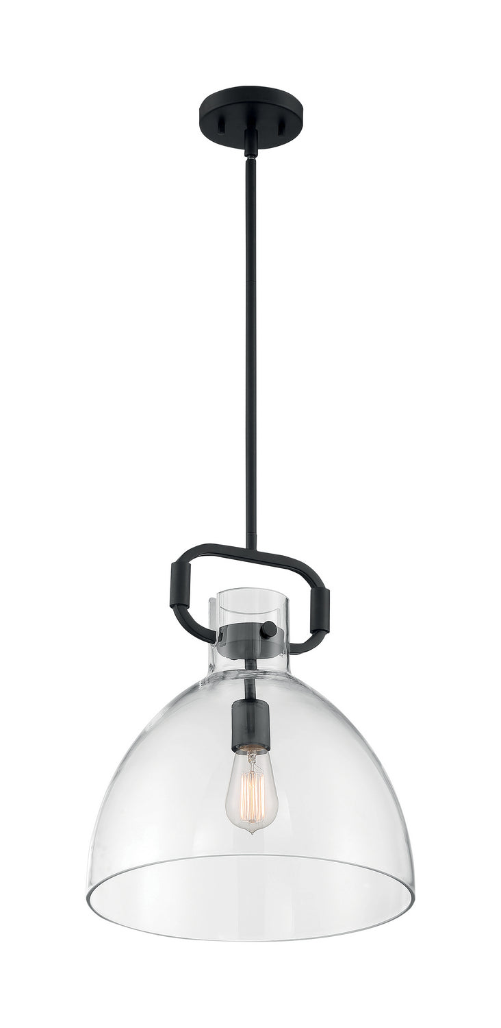 Nuvo Lighting 60-7152 One Light Pendant, Matte Black