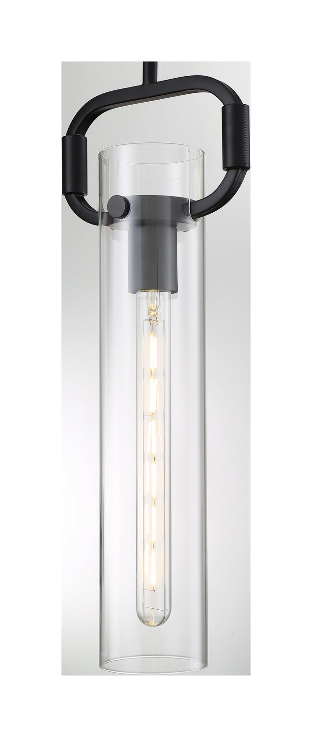 Nuvo Lighting 60-7153 One Light Pendant, Matte Black