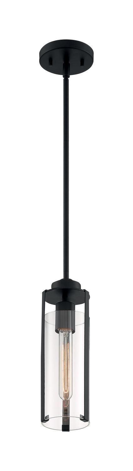 Nuvo Lighting 60-7160 One Light Pendant, Matte Black