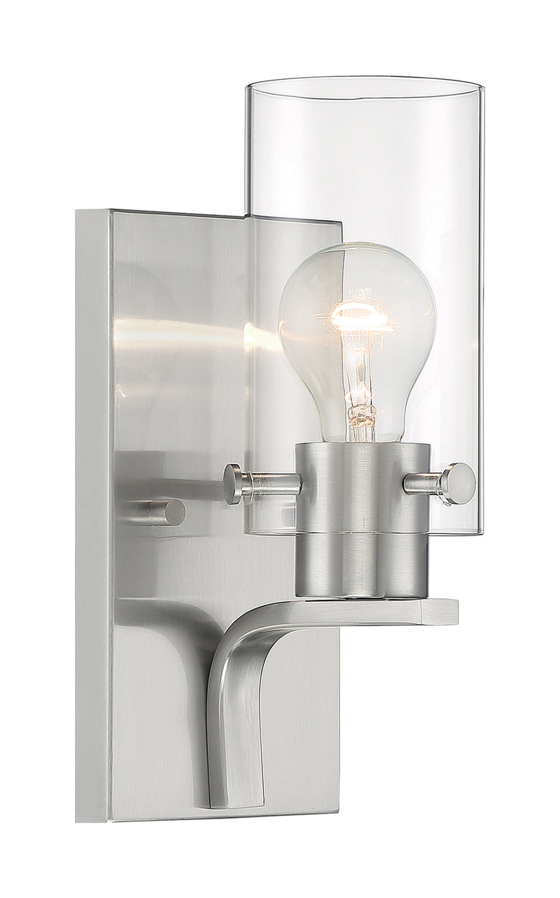 Nuvo Lighting 60-7171 One Light Vanity, Brushed Nickel