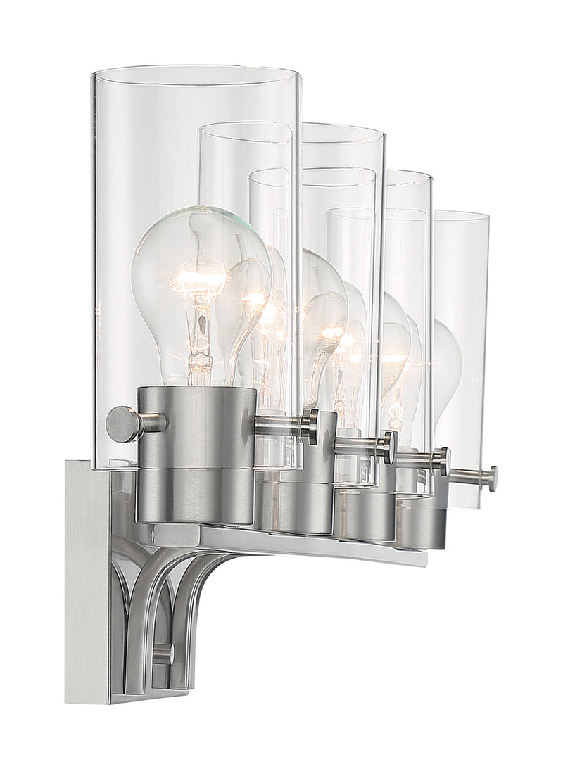 Nuvo Lighting 60-7174 Four Light Vanity, Brushed Nickel