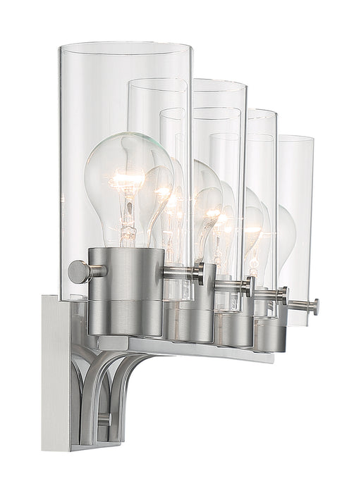 Nuvo Lighting 60-7174 Four Light Vanity, Brushed Nickel