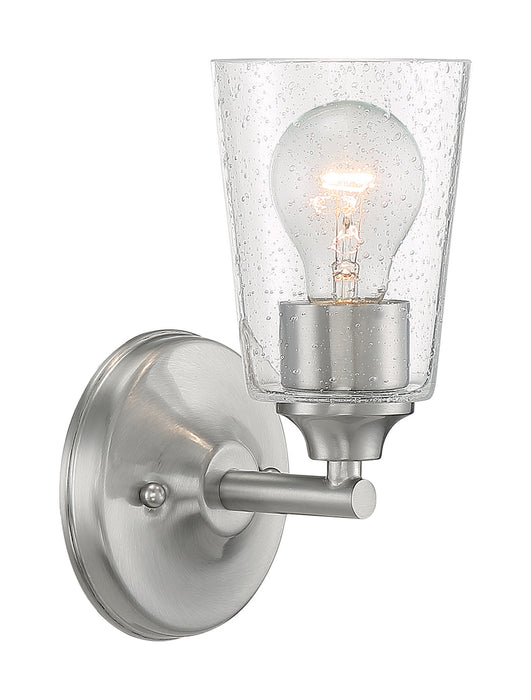 Nuvo Lighting 60-7181 One Light Vanity, Brushed Nickel