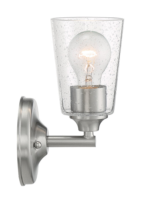 Nuvo Lighting 60-7181 One Light Vanity, Brushed Nickel