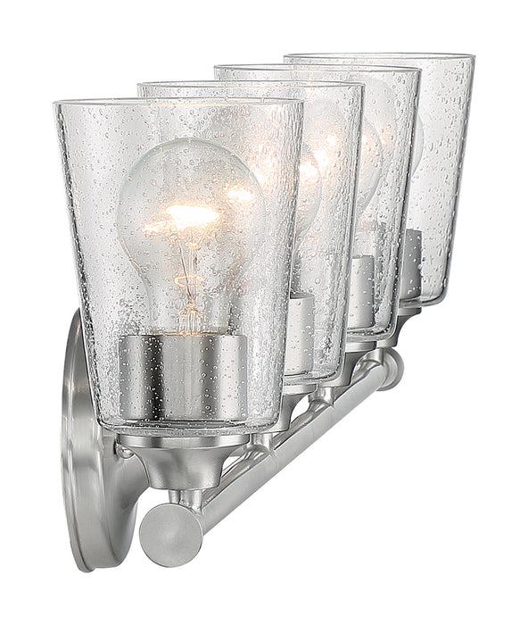 Nuvo Lighting 60-7184 Four Light Vanity, Brushed Nickel