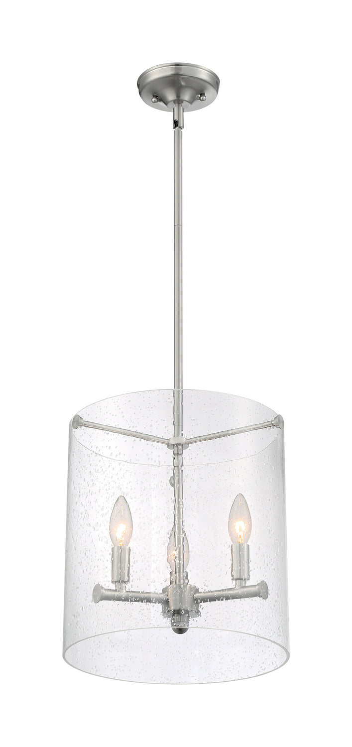 Nuvo Lighting 60-7187 Three Light Pendant, Brushed Nickel
