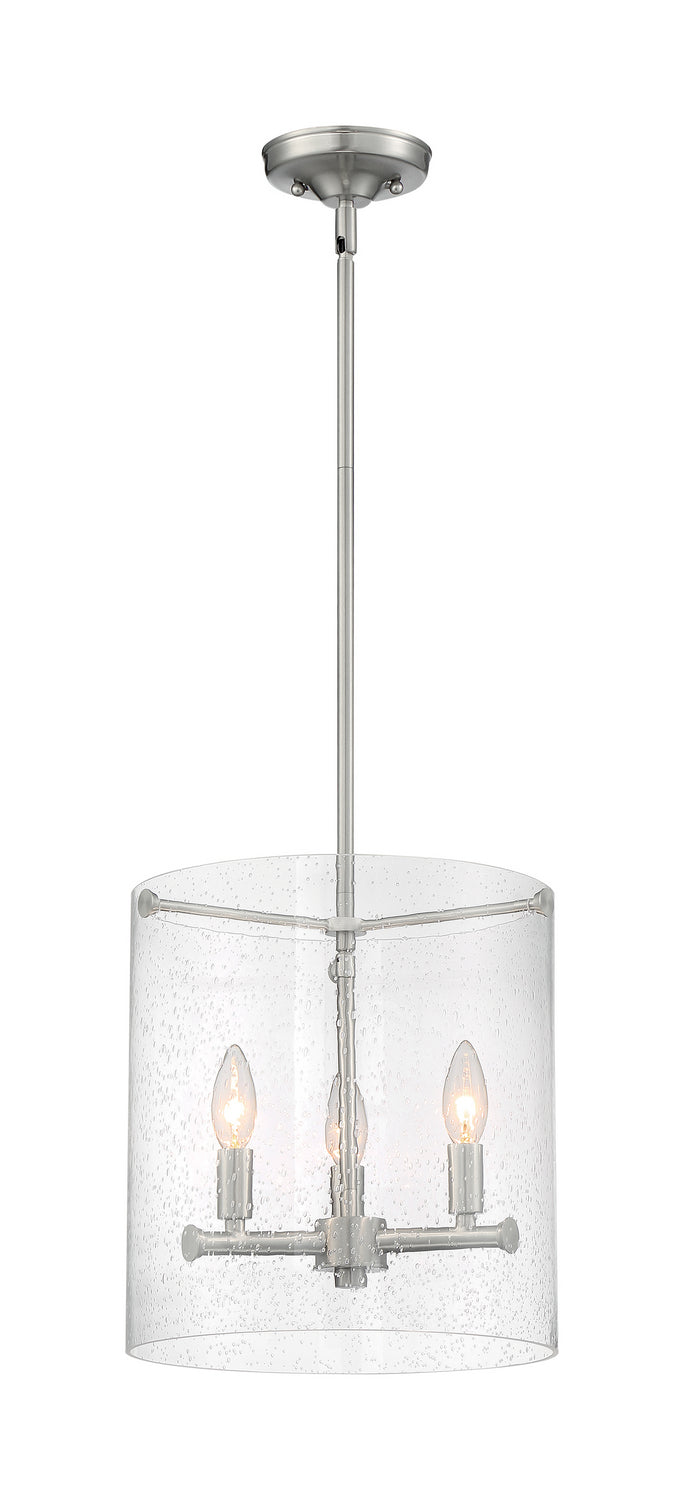 Nuvo Lighting 60-7187 Three Light Pendant, Brushed Nickel