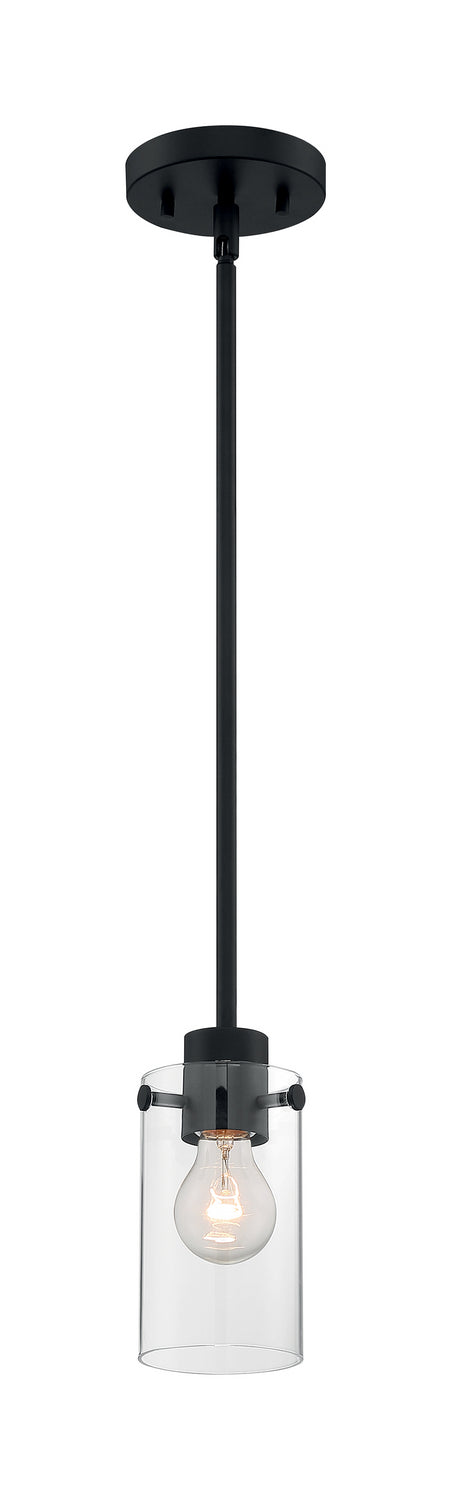 Nuvo Lighting 60-7270 One Light Mini Pendant, Matte Black