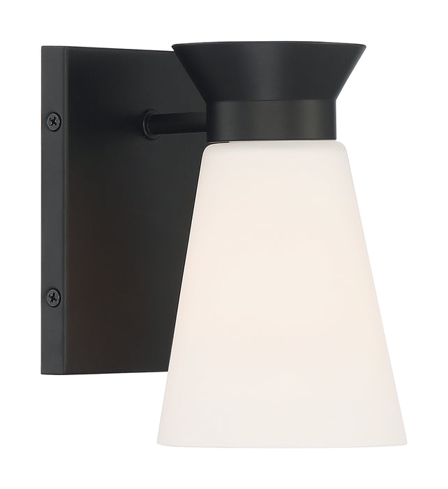 Nuvo Lighting 60-7311 One Light Wall Sconce, Black