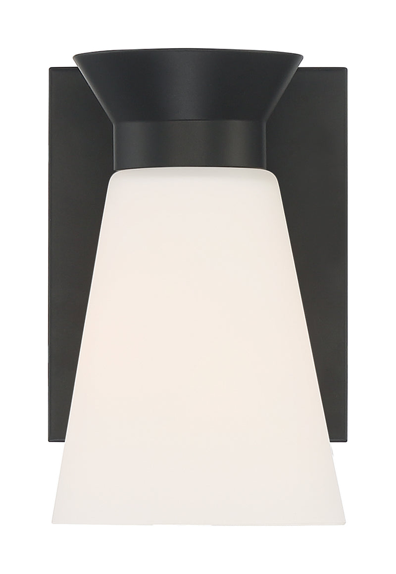 Nuvo Lighting 60-7311 One Light Wall Sconce, Black