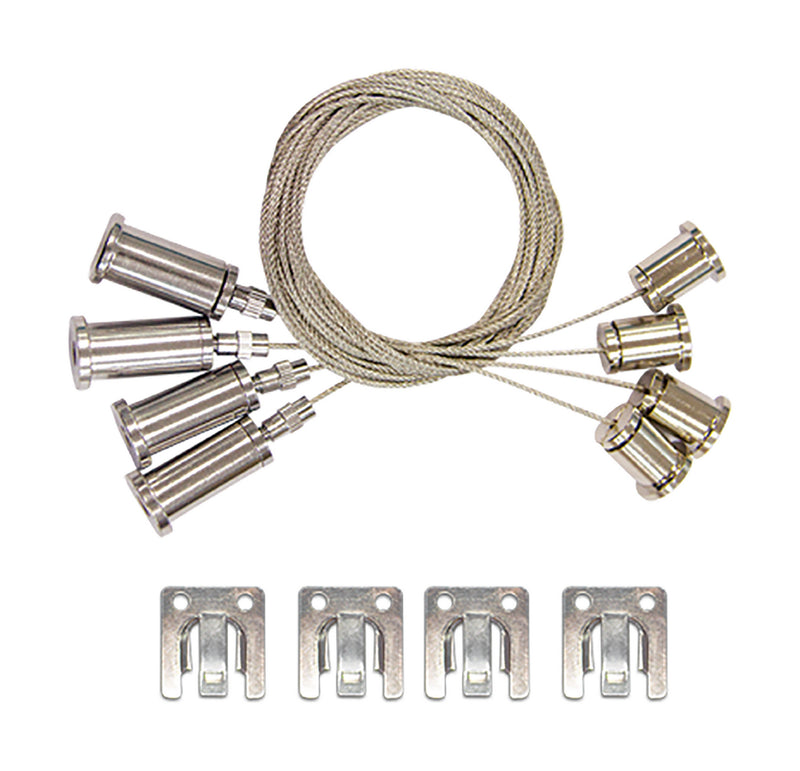 Nuvo Lighting 65-593 Suspension Kit, Silver
