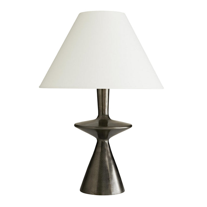 Arteriors 14203-198 One Light Table Lamp, Antiqued Aluminum