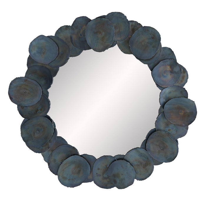 Arteriors 3151 Mirror, Burnt Iron