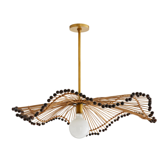 Arteriors 45046 One Light Pendant, Natural