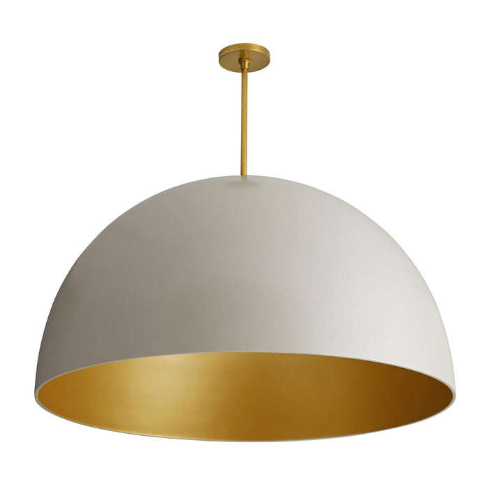 Arteriors 45049 One Light Pendant, Egg Shell