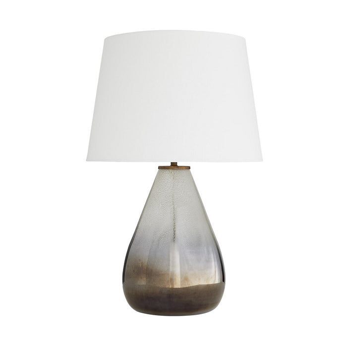 Arteriors 46404-326 One Light Table Lamp, Seedy &amp, Smoke Luster Ombre