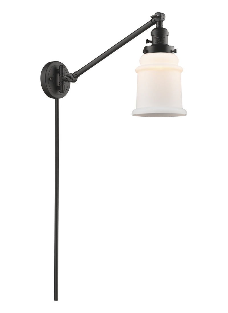 Innovations 237-OB-G181 One Light Swing Arm Lamp, Oil Rubbed Bronze
