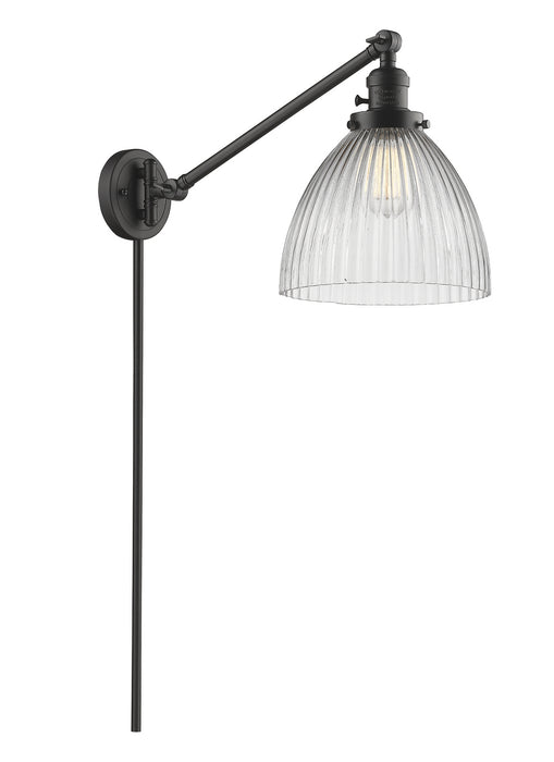 Innovations 237-OB-G222 One Light Swing Arm Lamp, Oil Rubbed Bronze
