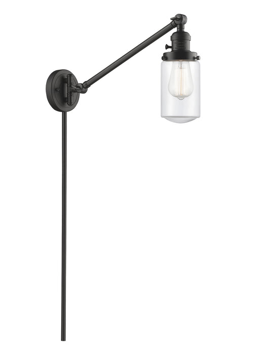 Innovations 237-OB-G312 One Light Swing Arm Lamp, Oil Rubbed Bronze