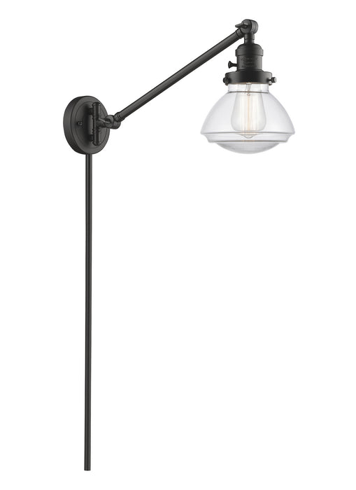 Innovations 237-OB-G322 One Light Swing Arm Lamp, Oil Rubbed Bronze