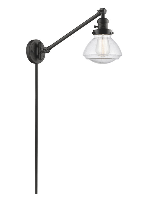 Innovations 237-OB-G324 One Light Swing Arm Lamp, Oil Rubbed Bronze