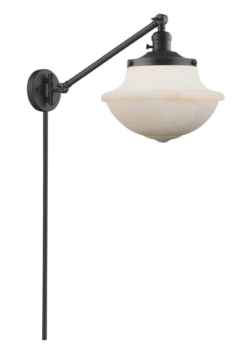 Innovations 237-OB-G541 One Light Swing Arm Lamp, Oil Rubbed Bronze