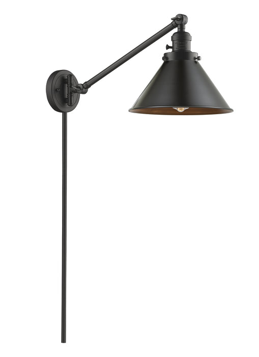 Innovations 237-OB-M10-OB One Light Swing Arm Lamp, Oil Rubbed Bronze