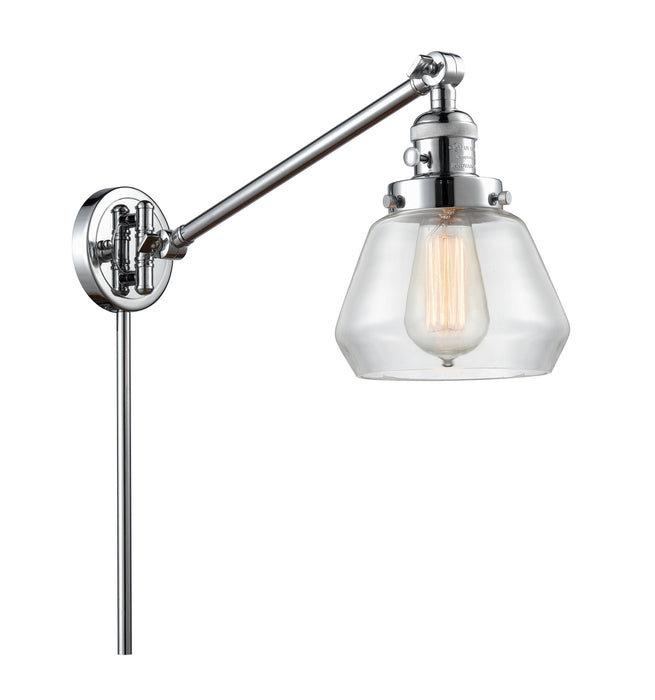 Innovations 237-PC-G172 One Light Swing Arm Lamp, Polished Chrome