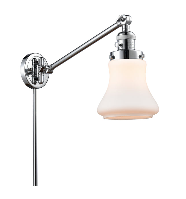 Innovations 237-PC-G191 One Light Swing Arm Lamp, Polished Chrome