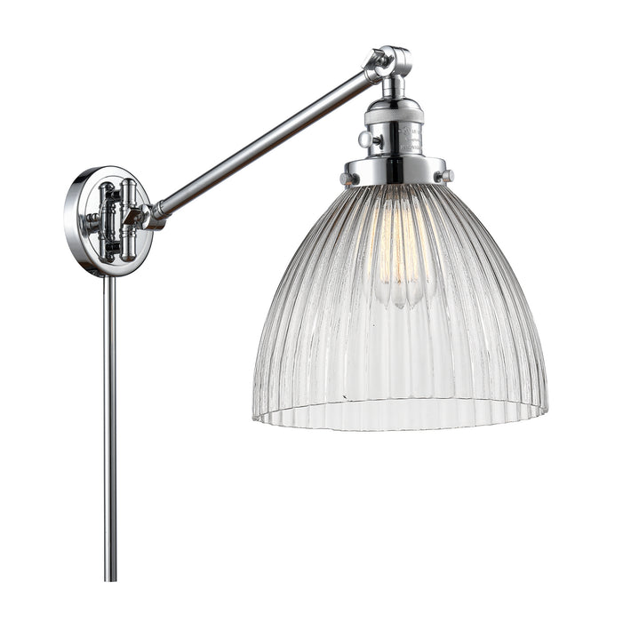 Innovations 237-PC-G222 One Light Swing Arm Lamp, Polished Chrome