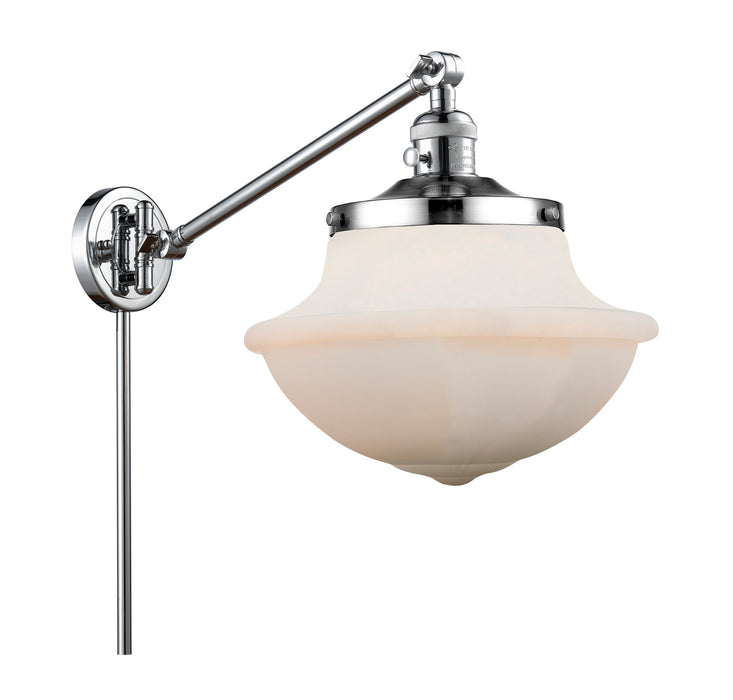 Innovations 237-PC-G541 One Light Swing Arm Lamp, Polished Chrome