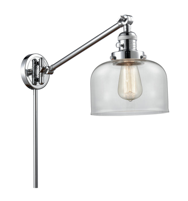 Innovations 237-PC-G72 One Light Swing Arm Lamp, Polished Chrome