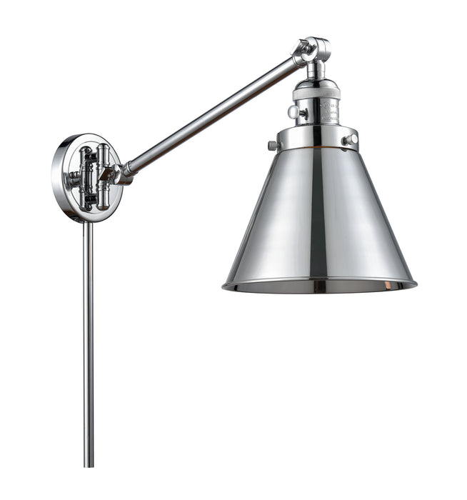Innovations 237-PC-M13-PC One Light Swing Arm Lamp, Polished Chrome
