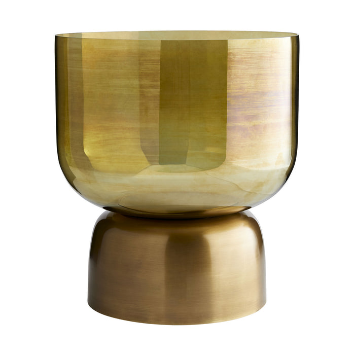 Arteriors 4754 Vase, Burnt Smoke Luster