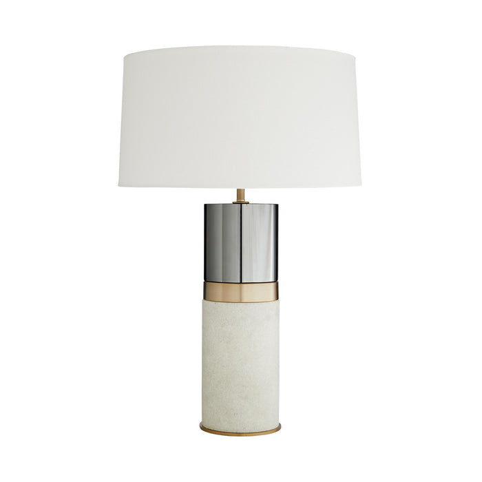 Arteriors 49285-395 One Light Table Lamp, Marble Composite