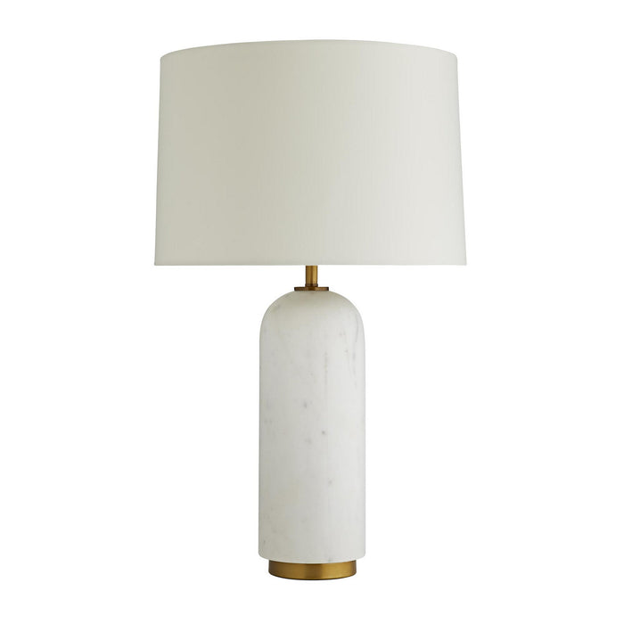 Arteriors 49287-430 One Light Table Lamp, White
