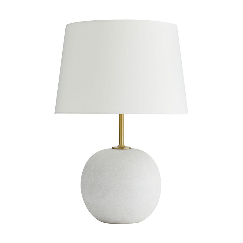 Arteriors 49361-355 One Light Table Lamp, White