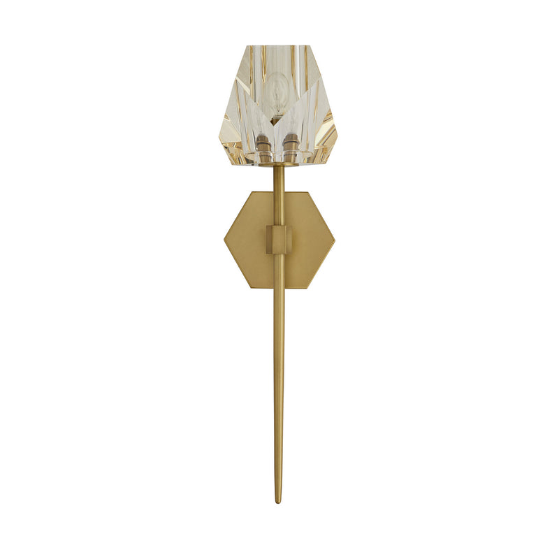 Arteriors 49370 One Light Wall Sconce, Champagne