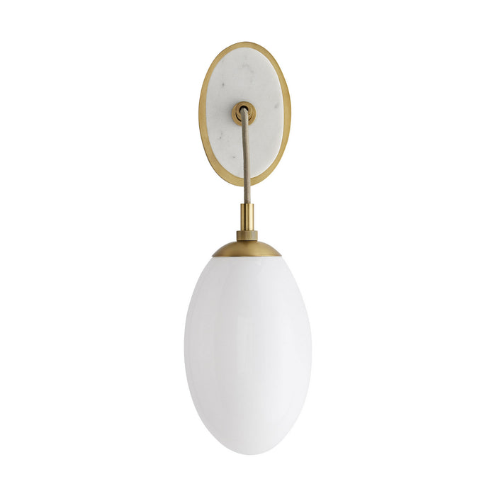 Arteriors 49648 One Light Wall Sconce, Opal